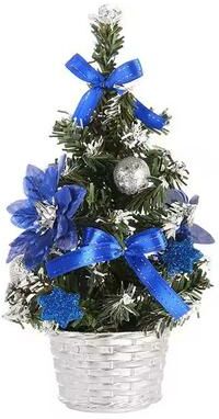 Inspire Select Artificial Christmas Tree 20 30 40 Cm DIY Home & Bedroom Party Decoration, 2025 New Year Gift golden 40cm