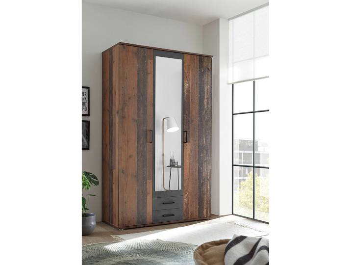 Armoire Sergeac 120cm Multicolore