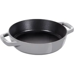 Staub Pfanne 20 cm graphitfarbig mit zwei Griffen
