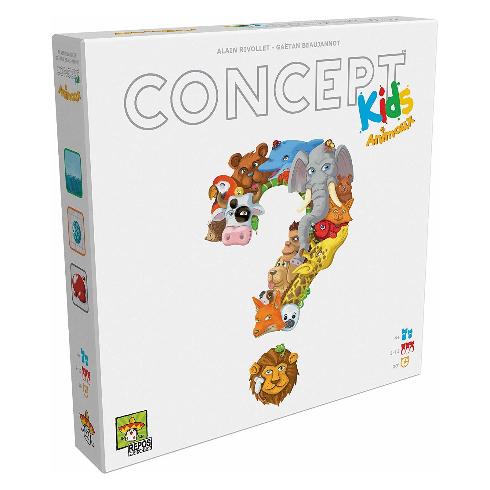 Repos Production Concept Kids - Animaux (Französisch, 2 - 12 Spieler) (CONFR02)