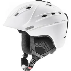 UVEX Herren Helm Herren Skihelm P2us, Größe 51-55 in Weiß Weiß