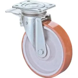 BS Rollen, Möbelrollen, Lenkrolle fest 125mm Lg Kschwer verz Gussfelge
