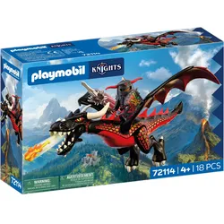 PLAYMOBIL 72114 - Knights - Schwarzer Drache