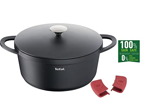 Tefal Trattoria braadpan van gegoten aluminium met antiaanbaklaag