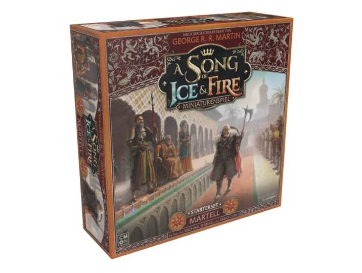 CMON, A Song of Ice & Fire – Martell, Starterset, Tabletop, 2 Spieler, Ab 14+ Jahren, 45-60 Minuten, Deutsch, Mehrsprachig