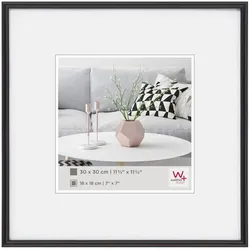walther design Bilderrahmen Galeria 31,1 x 31,1 cm schwarz