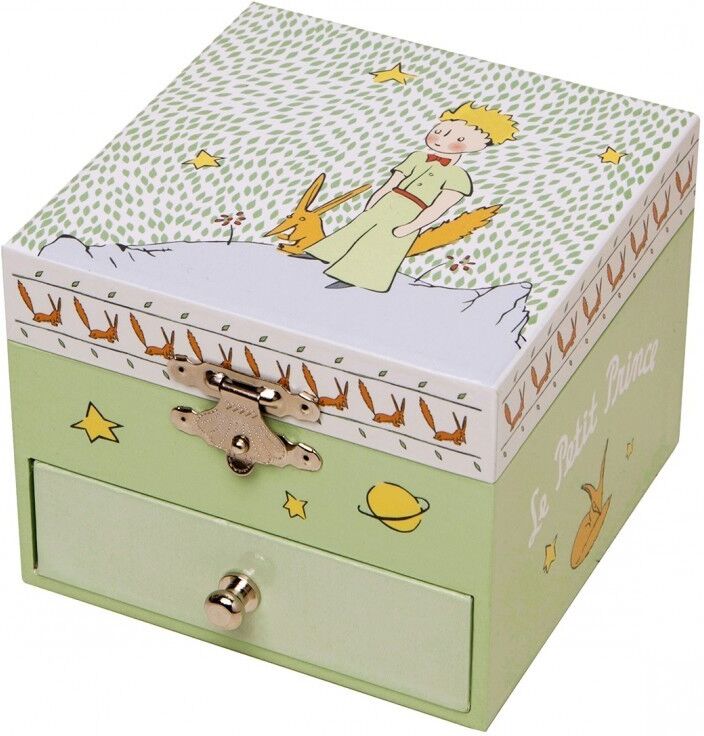 Coffret Musique Cube Phosphorescent Le Petit Prince Jardin - Trousselier