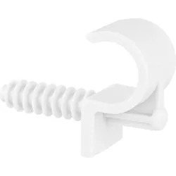 Fix-Ring Ø 18 mm, 1-Rohr Bohrloch 8 mm, VPE = 100 Stück