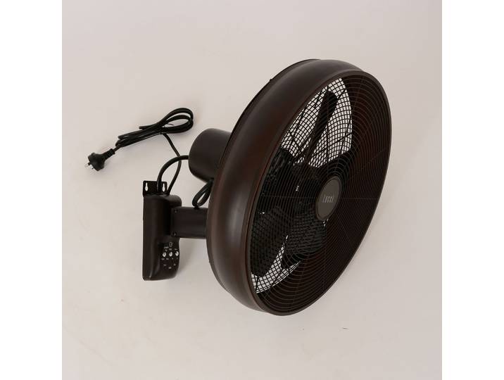 Breeze Wandventilator schwarz Ø41cm - Beacon Beacon Lighting - Wohnzimmer - Kunststoff