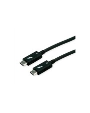 ROLINE Thunderbolt 4 Kabel C-C 40G 8K30 100W passiv 0.8m Digital/Daten 0,8 m (11.02.9044)