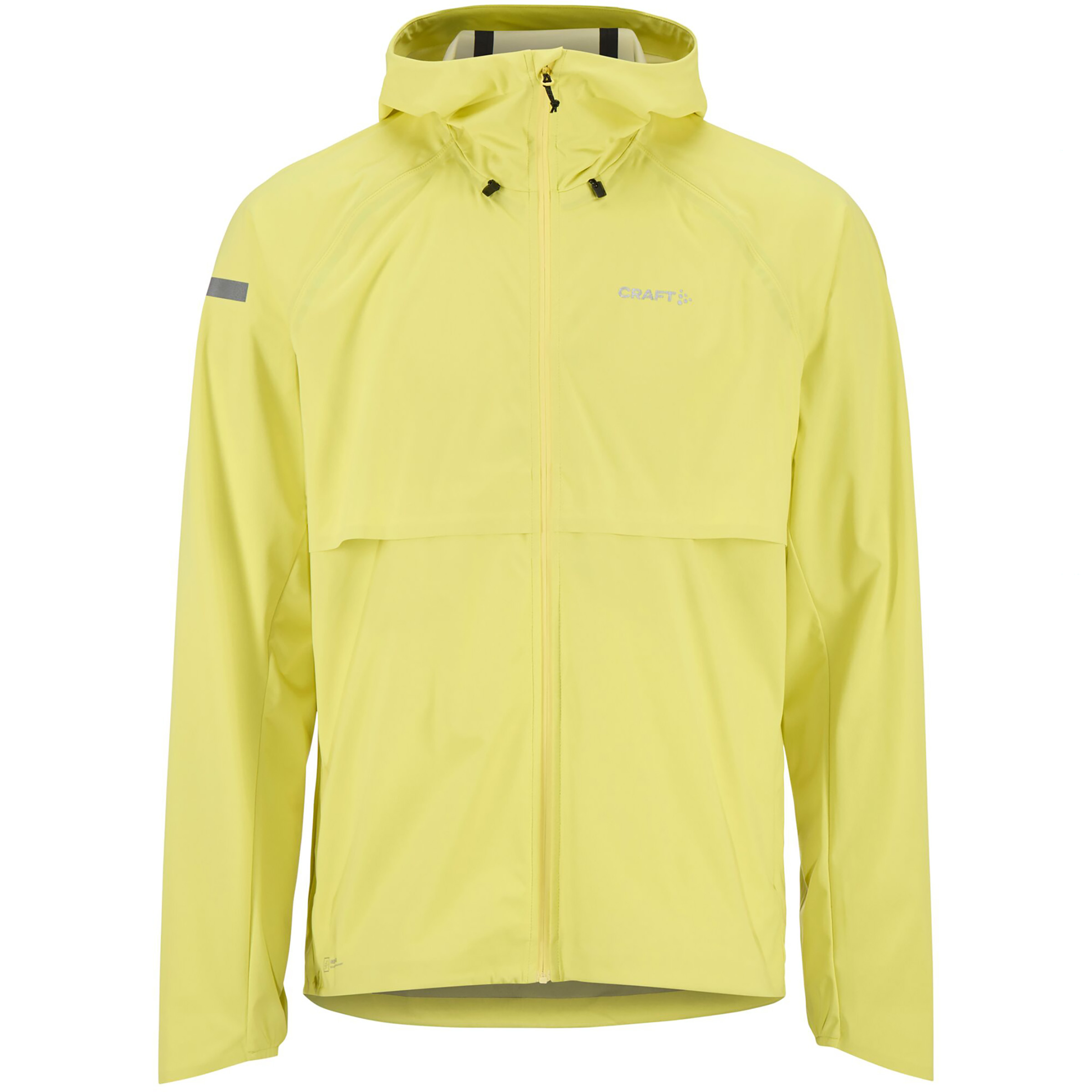 Craft Pro Hydro 3 Herren Regenjacke gelb Größe S Trailrunning | Laufen Winddicht Wasserabweisend