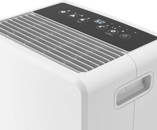 Luftentfeuchter, 14 Liter pro Tag - Weiß - 280 Watt - 2 Liter Tank - Für Räume bis zu 65 m³ - Kompaktes Design