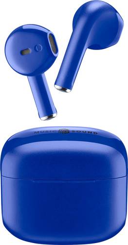Cellularline In Ear Headset Bluetooth, Kabellos Blau Ladecase