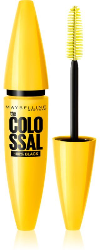 MAYBELLINE NEW YORK The Colossal 100% Black Mascara shade Black 10.7 ml