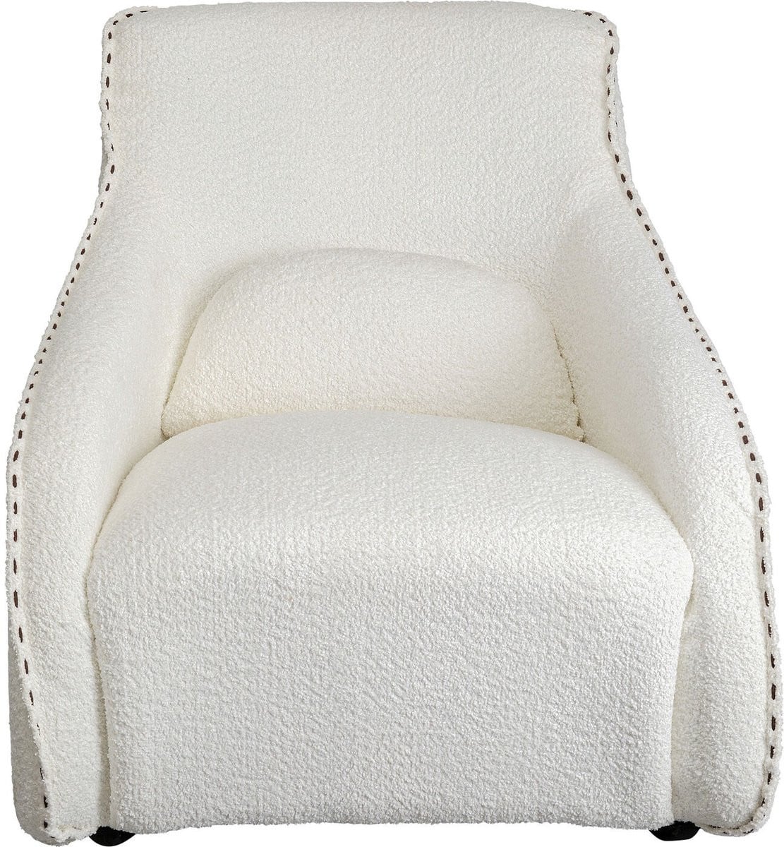 Kare Design Schommelstoel Swing Ritmo Lounge Boucle Creme