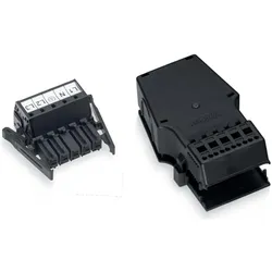 Wago 831-3105/1019-004, Elektronikkabel + Stecker, Schwarz