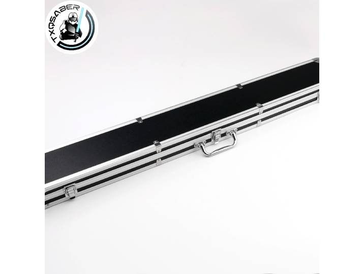 TXQSABER – valise sabre laser noir et argent, pour Collection d'affichage, Protection, personnalisation