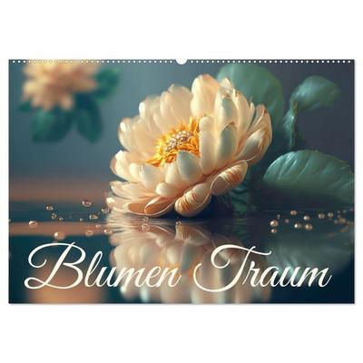 Blumen Traum (Wandkalender 2026 DIN A2 quer), CALVENDO Monatskalender