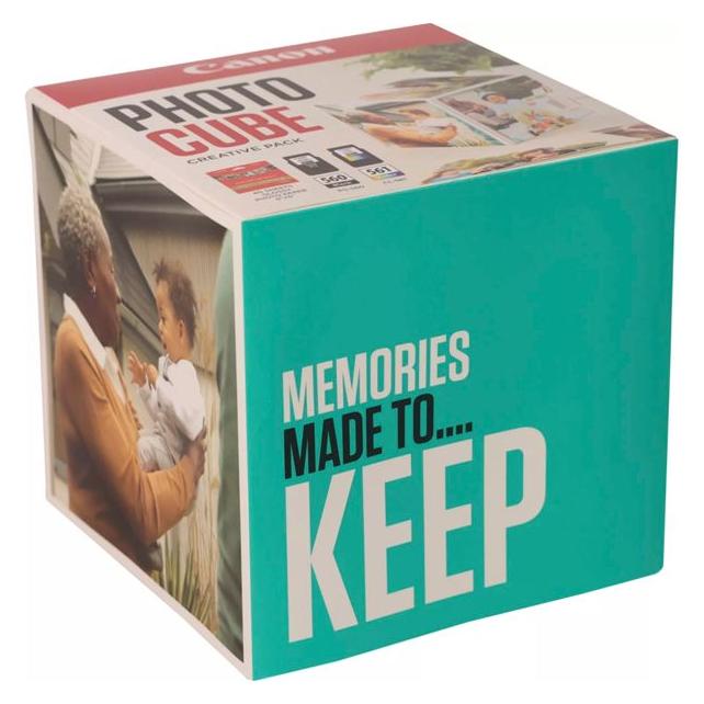 Canon Ink/5x5 Phot Paper PP-201 40sheets+BK+C (BK, C, M, Y) (3713C012)