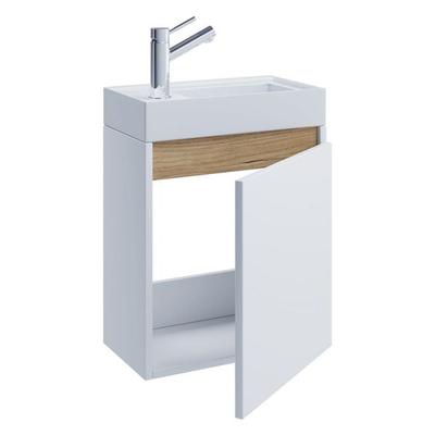 2 tlg. Hängeschrank Gäste-WC Waschbecken Softclose Cosila