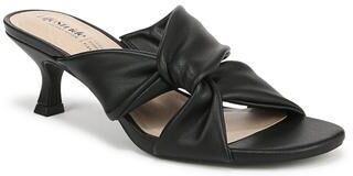 Wide Width Women's Nori Dress Sandal by LifeStride in Black (Size 12 W)
