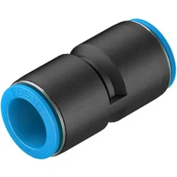 Festo, Rohrverbindungstechnik, Gerade-Verbinder 153036 QS-16 Rohr-O 16 mm 16 mm 1 St.