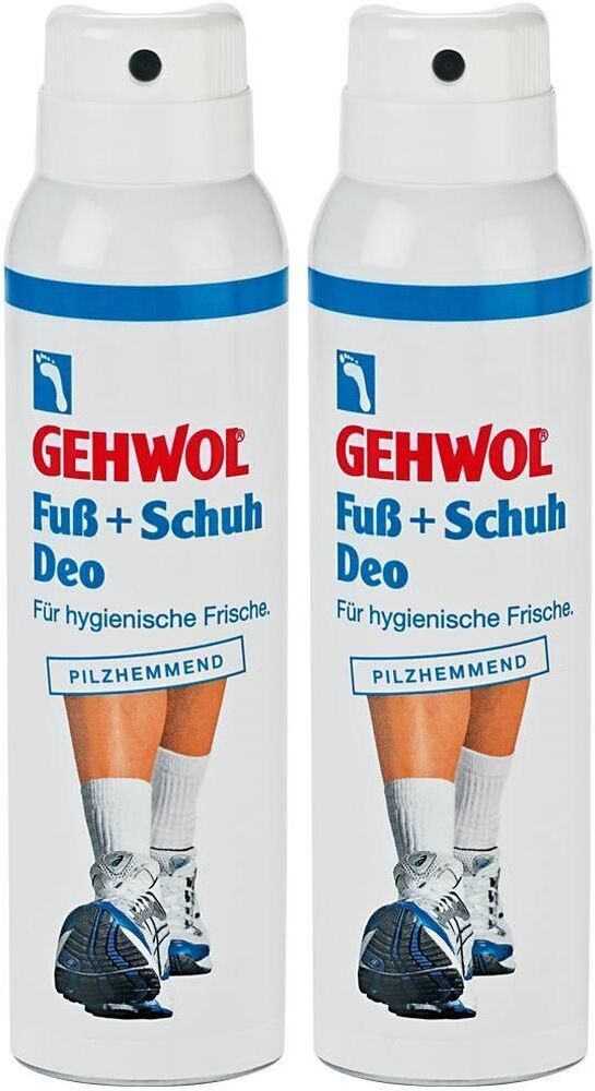 GEHWOHL Gehwol Fuß- und Schuh-Deo-Spray 2x 2x150 ml Deospray