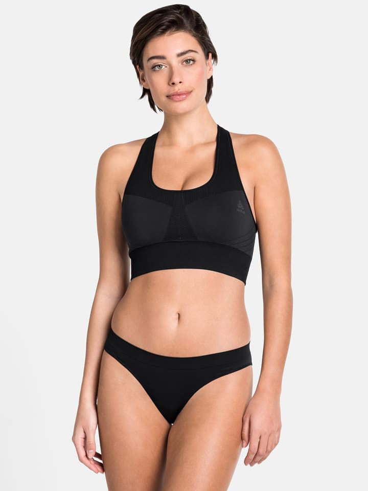 Odlo Sport-BH "Seamless Medium" in Schwarz - Medium - M