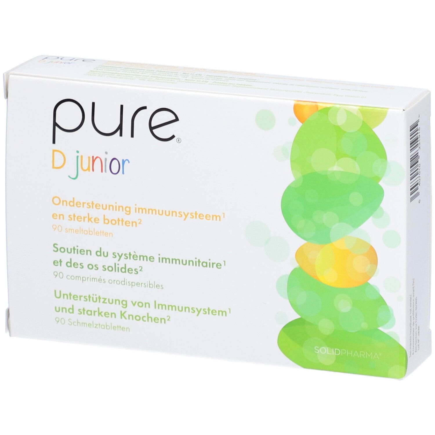 Pure D Junior 90 St Schmelztabletten