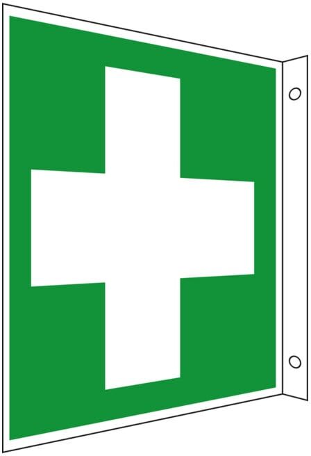 Panneau de drapeau de secours Eichner Drapeau de premiers secours (9225-14615-020)