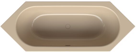 Bette BetteStarlet 6-Eck-Badewanne 2060-003 200x75x42cm, bahamabeige