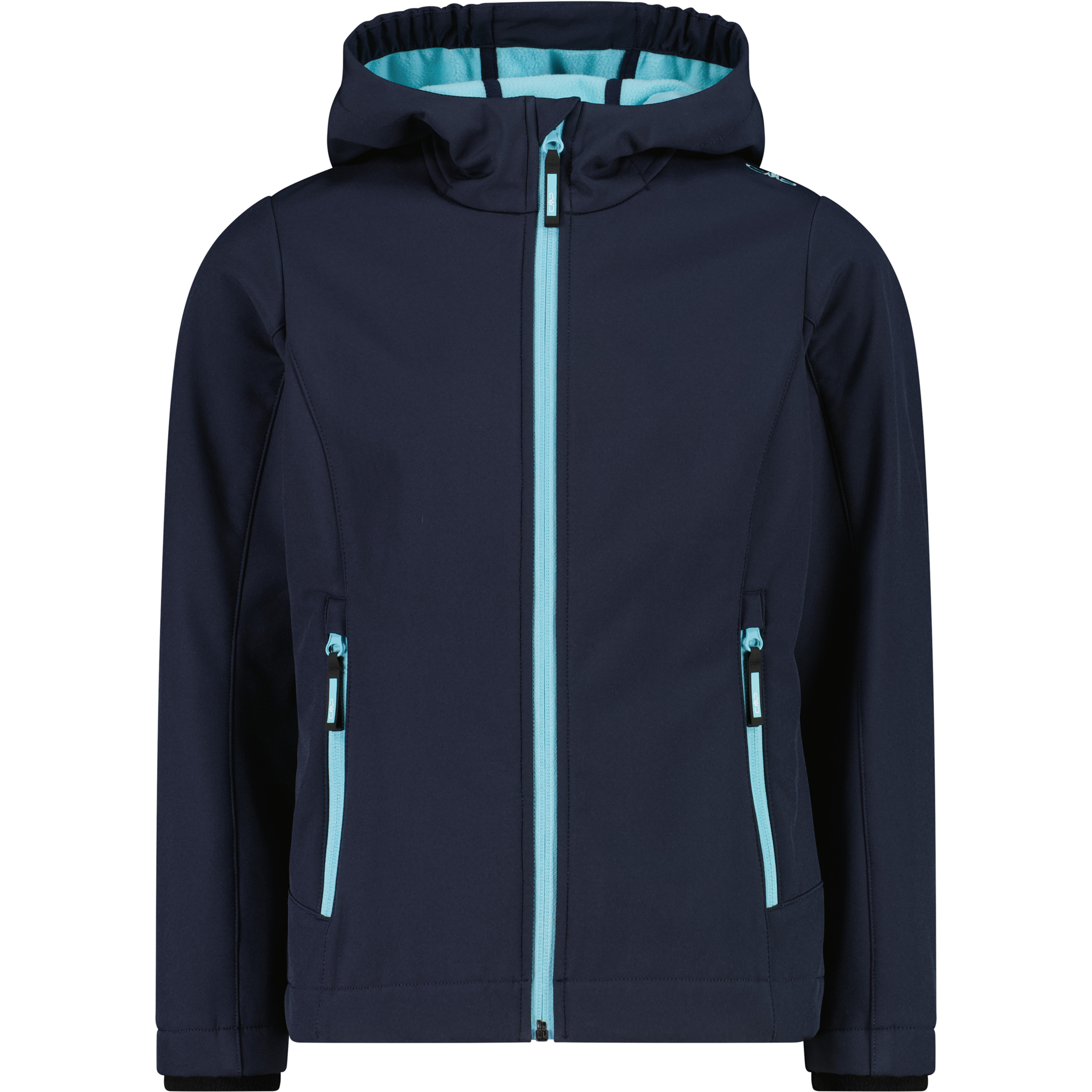 CMP Softshell Kinder Softshelljacke blau Größe 164 Trekking Wasserabweisend Wasserabweisend