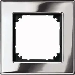 Merten Metallrahmen 1 fach chrom 475139