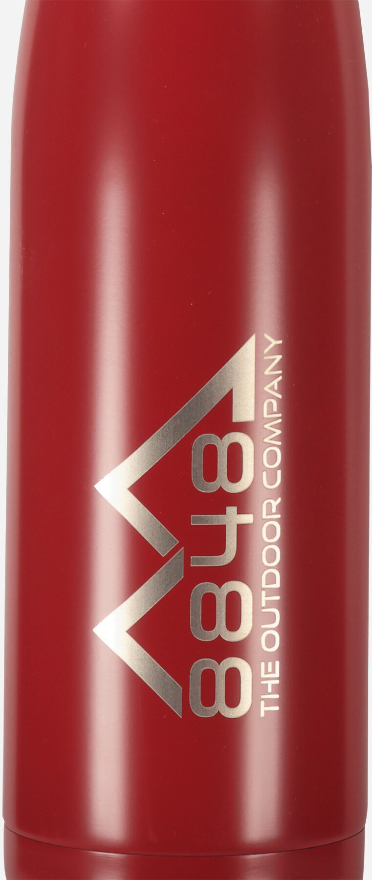 8848 Steel Double Inox 750ml - Borraccia - Rosso UNICA