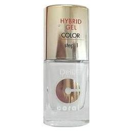 Delia Cosmetics Cosmetics Coral Hybrid Gel Nail Polish No. 25 White 11ml (White, Gel-Effekt Nagellack) (41949963)