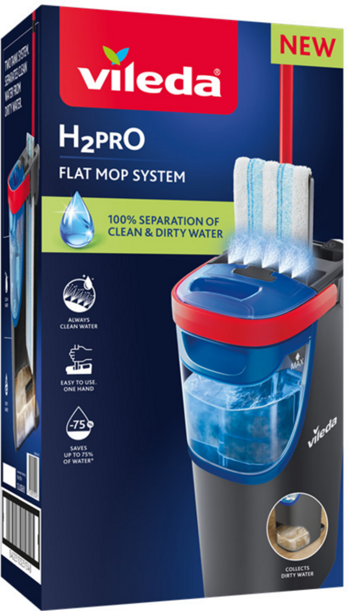 Vileda H2Pro Flatmop Sistema