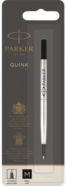 Parker Quink Refill   Rollerball   M   Sort