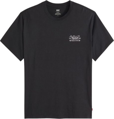 Camiseta Levi'S® Relaxed Fit Tee Hombre Negro Xl