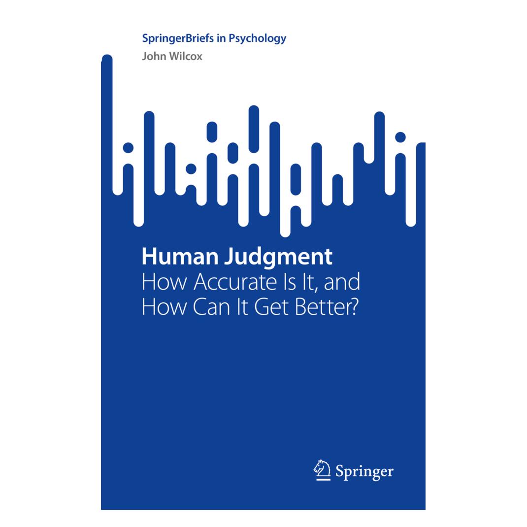 Springer Human Judgment (Englisch, Softcover, John Wilcox) (56893001)