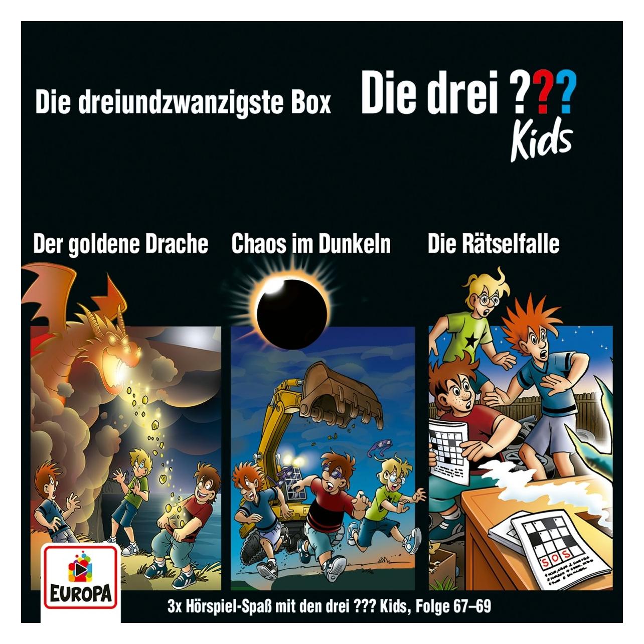 Europa Die drei DREI FRAGEZEICHEN Kids - 23 Box (F57-69) (58754352)