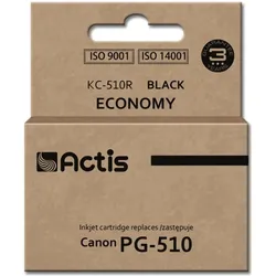 Factis, Druckerpatrone, KC-510R black ink cartridge for Canon printer PG-510 replacement - Kompatibel - (BK)