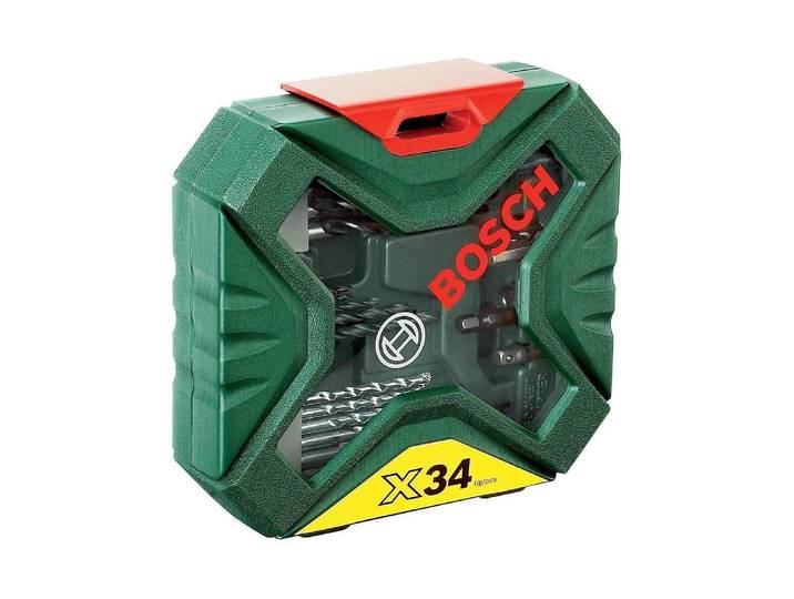 Bohrer- und Bit-Set BOSCH X-Line Classic , grün, Bohrer, Bohrer- und Bit-Set