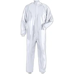 Fristads, Schutzanzug + Arbeitsoverall, Reinraum Overall 8R012 XR50 Grösse L Weiss (L)