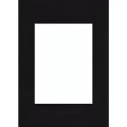 Hama Premium-Passepartout, Tiefschwarz, 20 x 30 cm
