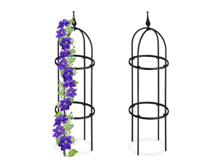 Relaxdays Rankhilfe 85 cm 2er Set