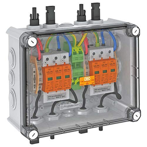 OBO Bettermann Behuizing 2 x 1 2WR-MPP+MC4 Grijs