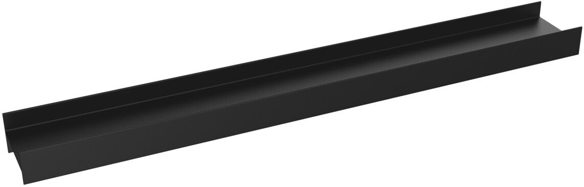 barre de douche Emco Aura 854513403 800 mm, caniveaux 801 , noir mat