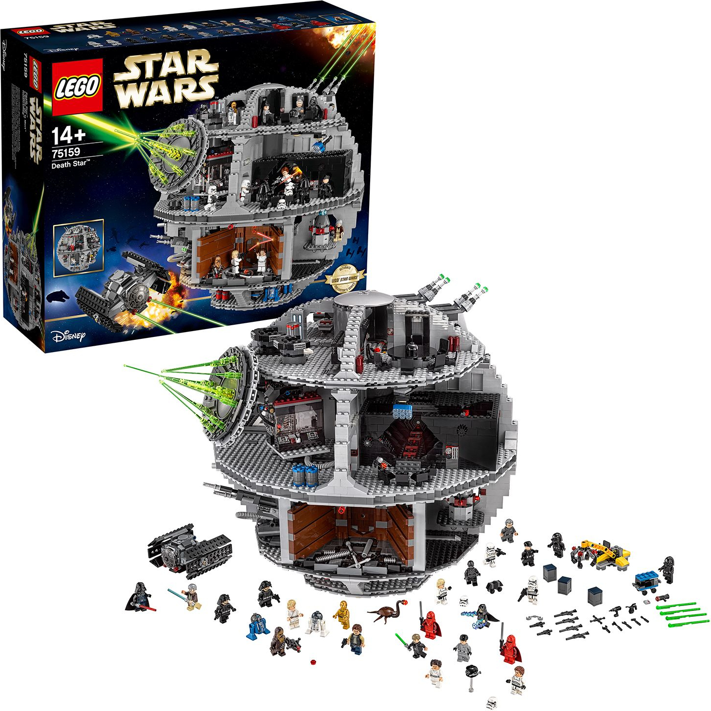 LEGO Star Wars Death Star - 75159, Bausatz, 14 Jahr(e), Kunststoff, 4016 Stück(e), 8,06 kg
