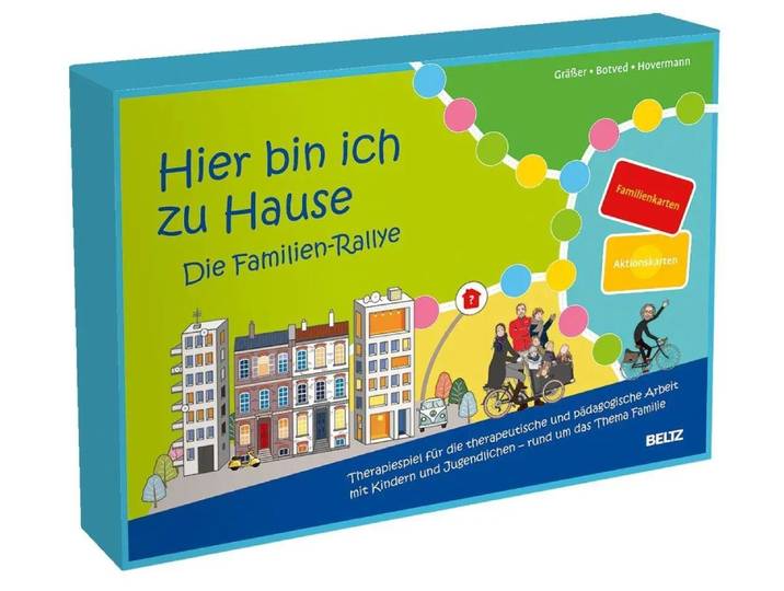 Beltz Verlag Spiel Hier bin ich zu Hause - Die Familien-Rallye