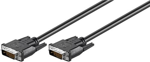 Goobay 68083 DVI-D Full HD Dual Link kabel, 3 meter, zwart